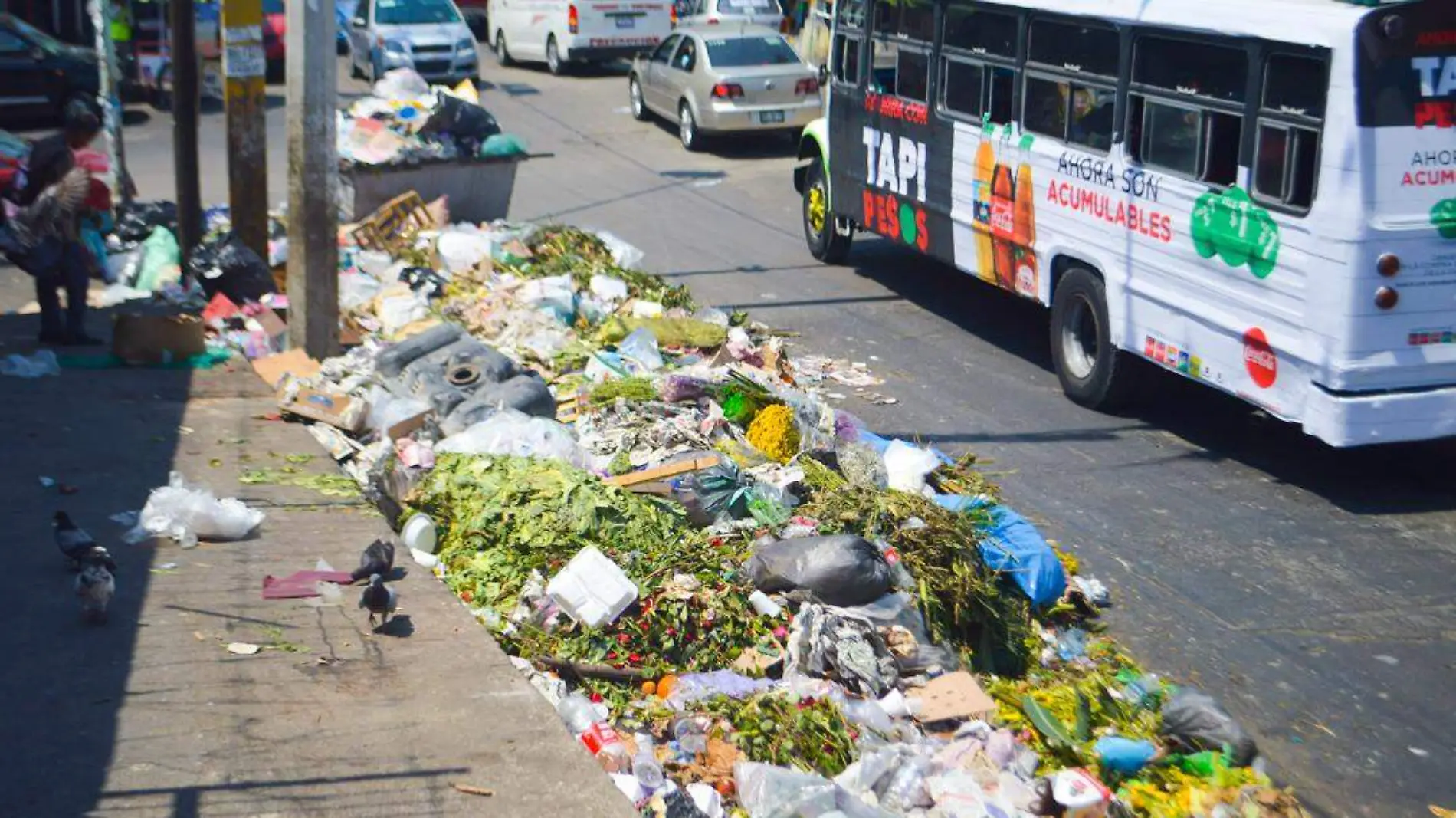 basura calles de acapulco